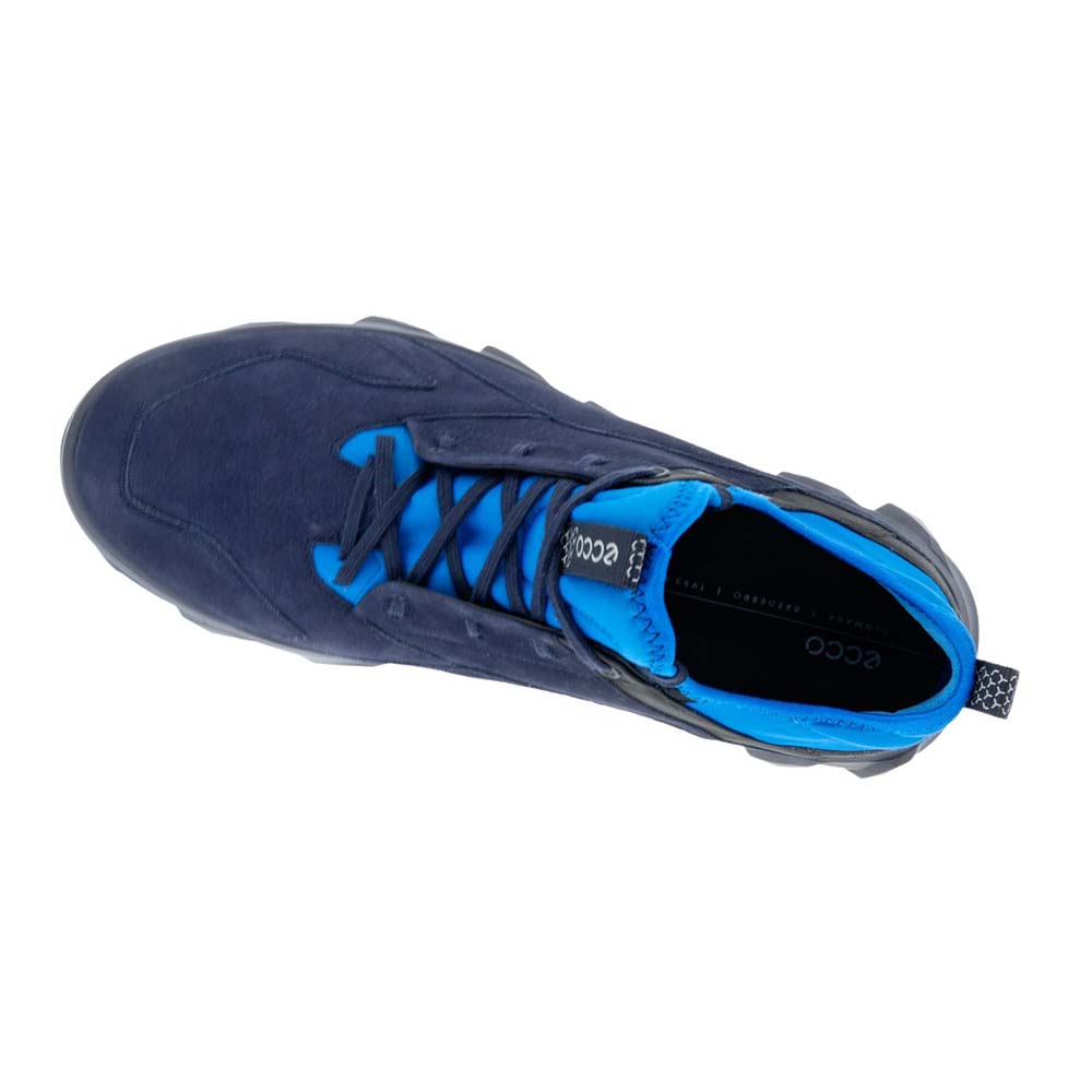 Men's Ecco Mx Low Sneakers Navy | Canada 623FDN